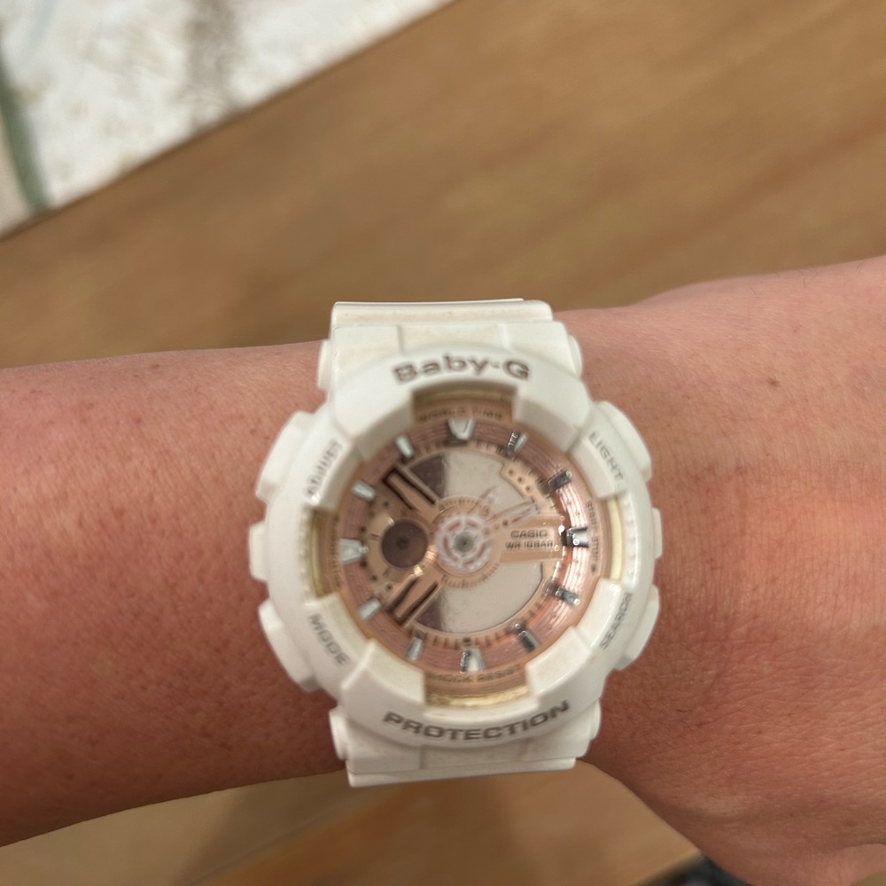 Casio Baby-G White Watch